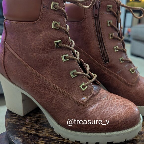 Zigi Soho Brown Booties 8.5 - Picture 2 of 7